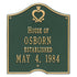 Pennsylvania Dutch Anniversary Wall Plaque
