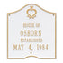 Pennsylvania Dutch Anniversary Wall Plaque