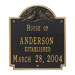 Cardinal Wedding Wall Plaque