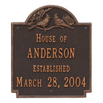 Cardinal Wedding Wall Plaque