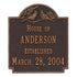 Cardinal Wedding Wall Plaque
