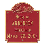 Cardinal Wedding Wall Plaque