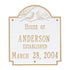 Cardinal Wedding Wall Plaque