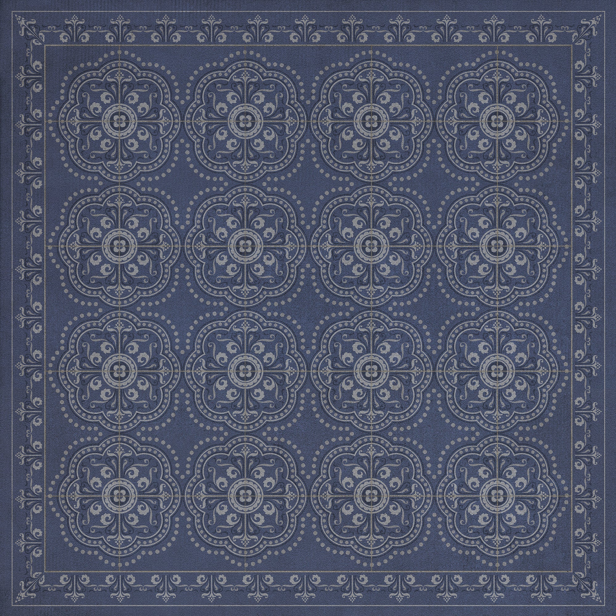 Pattern 28 - Indigo Bandana