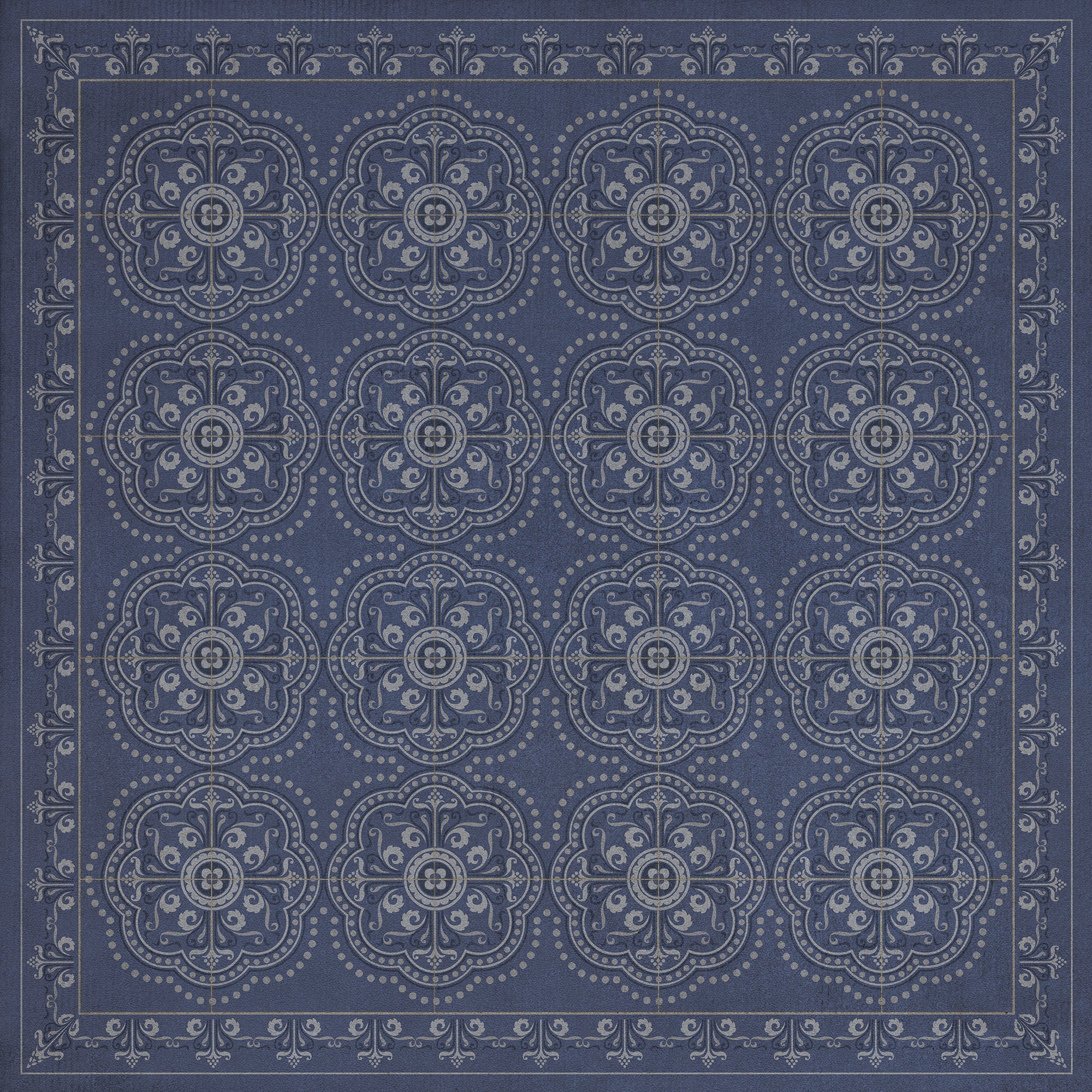 Pattern 28 - Indigo Bandana
