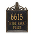 Lanai Standard Wall Address Plaque