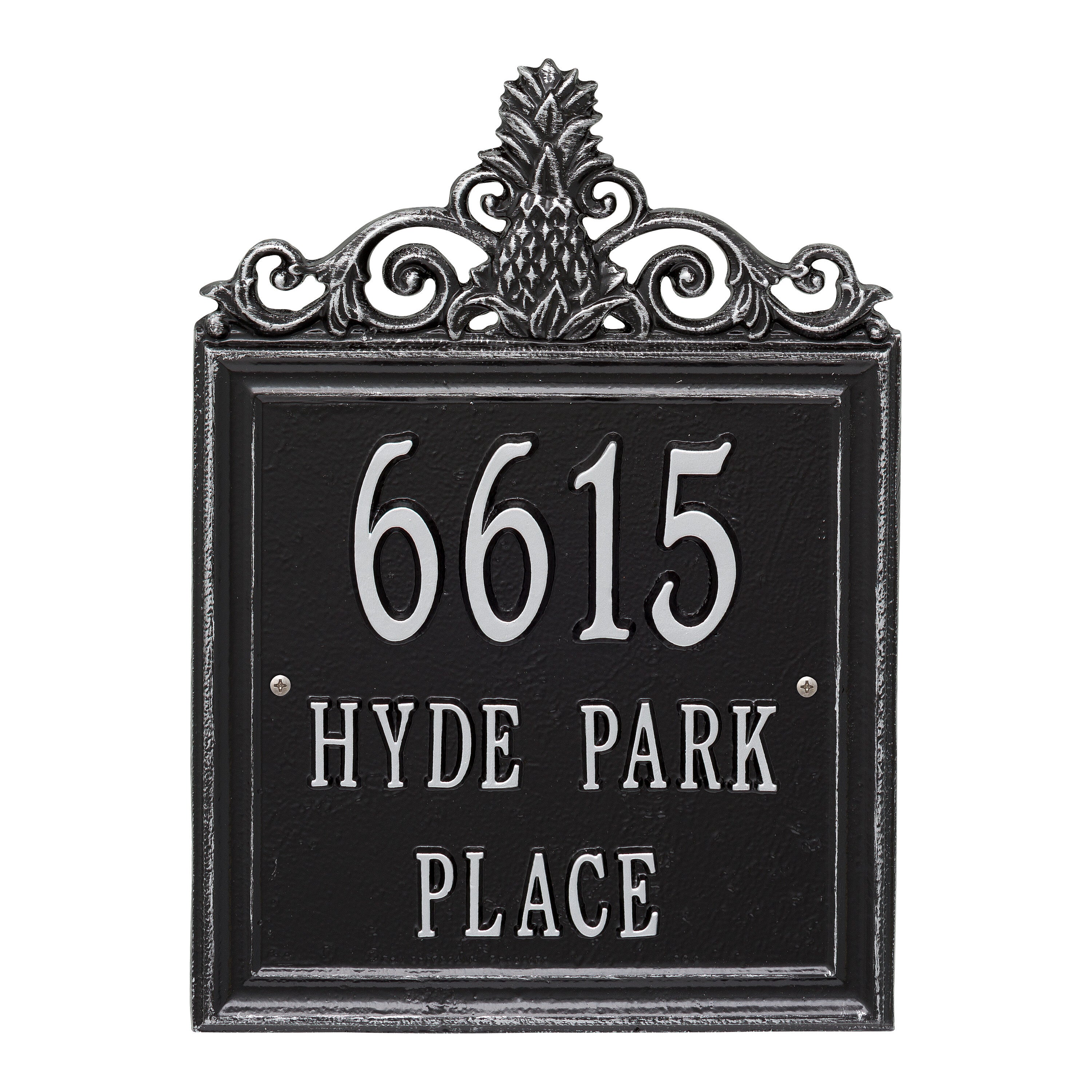 Lanai Standard Wall Address Plaque