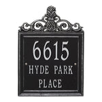 Lanai Standard Wall Address Plaque