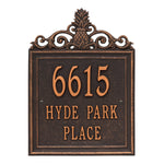 Lanai Standard Wall Address Plaque