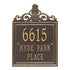 Lanai Standard Wall Address Plaque