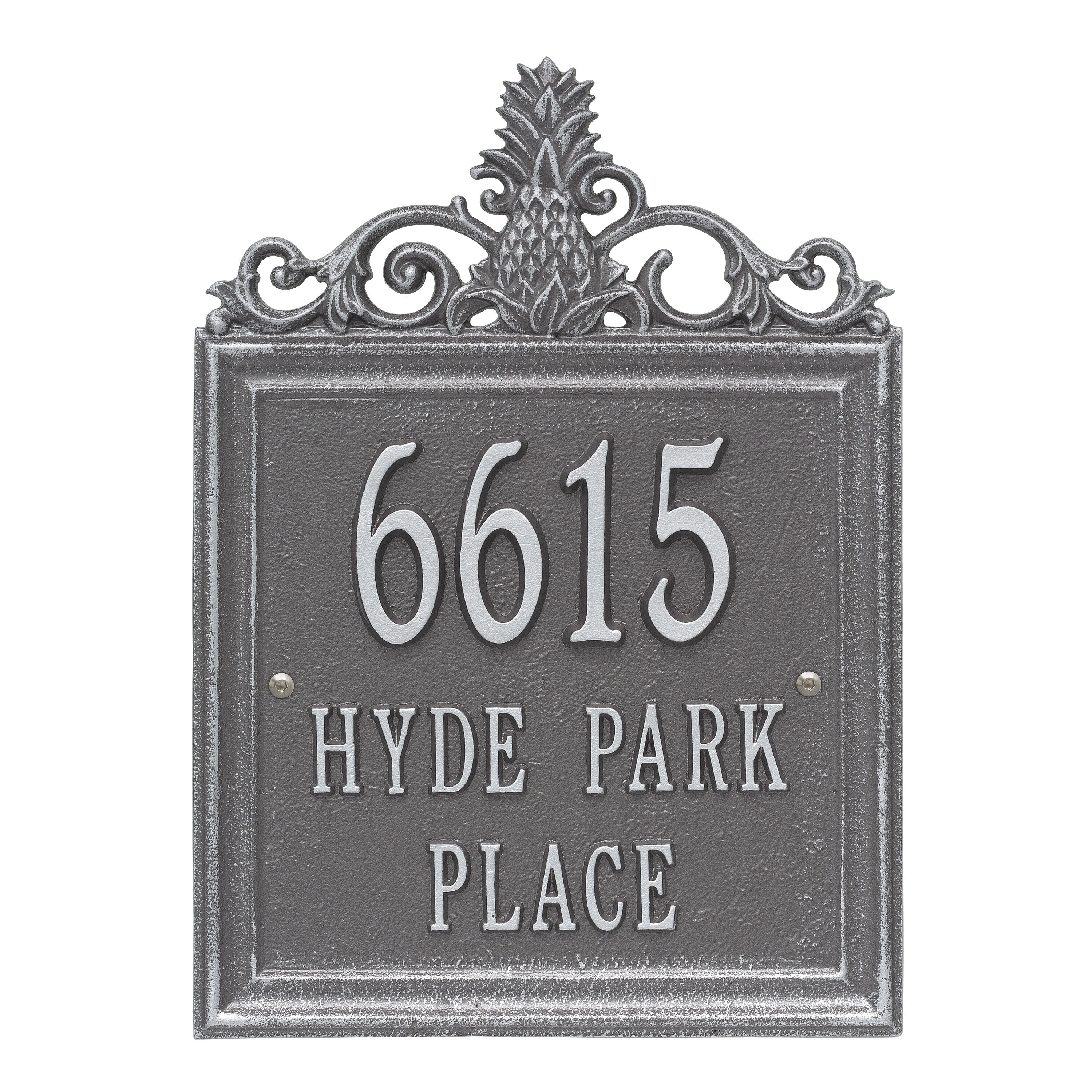 Lanai Standard Wall Address Plaque