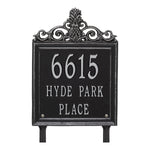 Lanai Standard Lawn Address Plaque