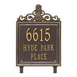Lanai Standard Lawn Address Plaque