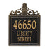 Lanai Estate Wall Address Plaque