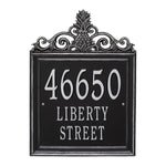 Lanai Estate Wall Address Plaque