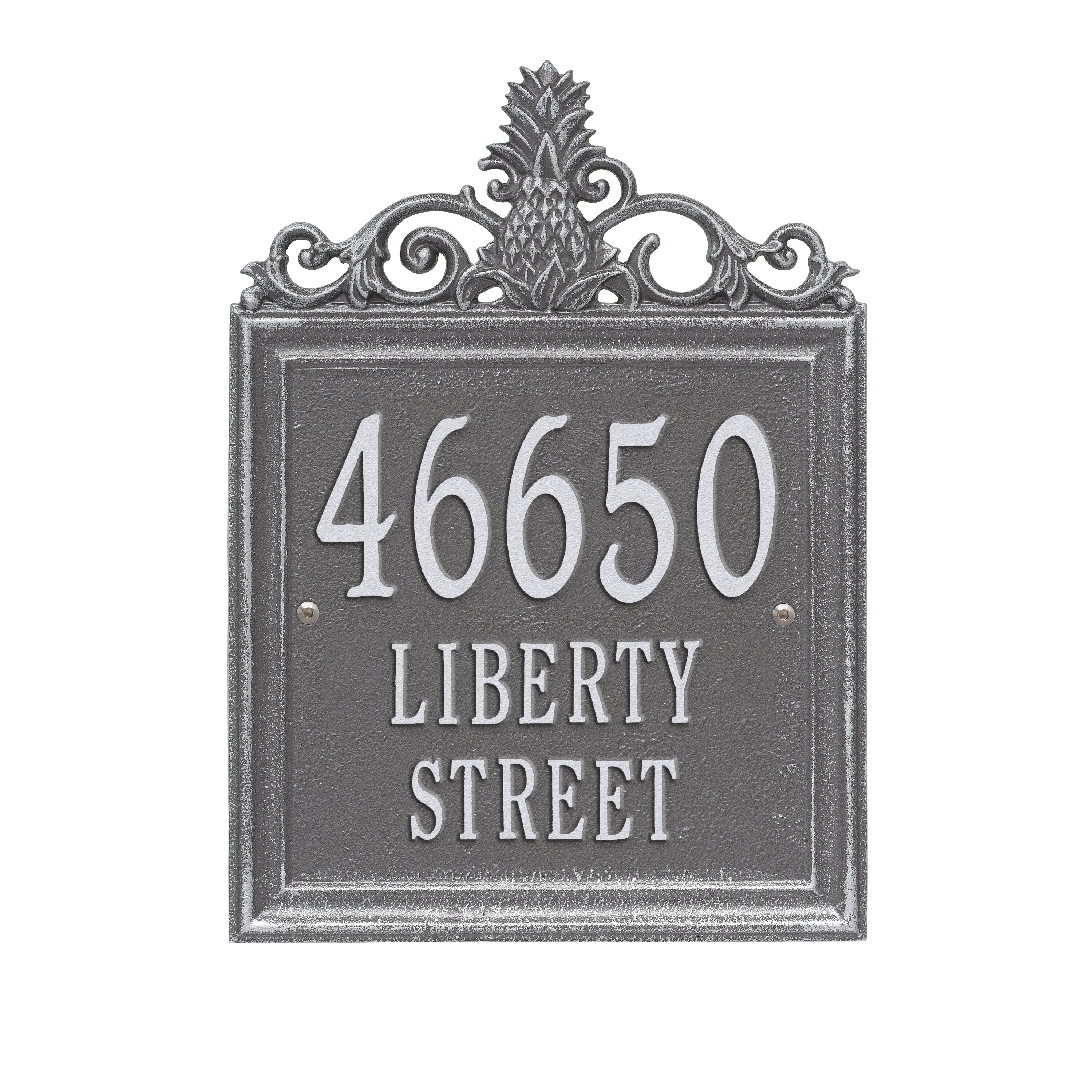 Lanai Estate Wall Address Plaque