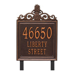 Lanai Estate Lawn Address Plaque