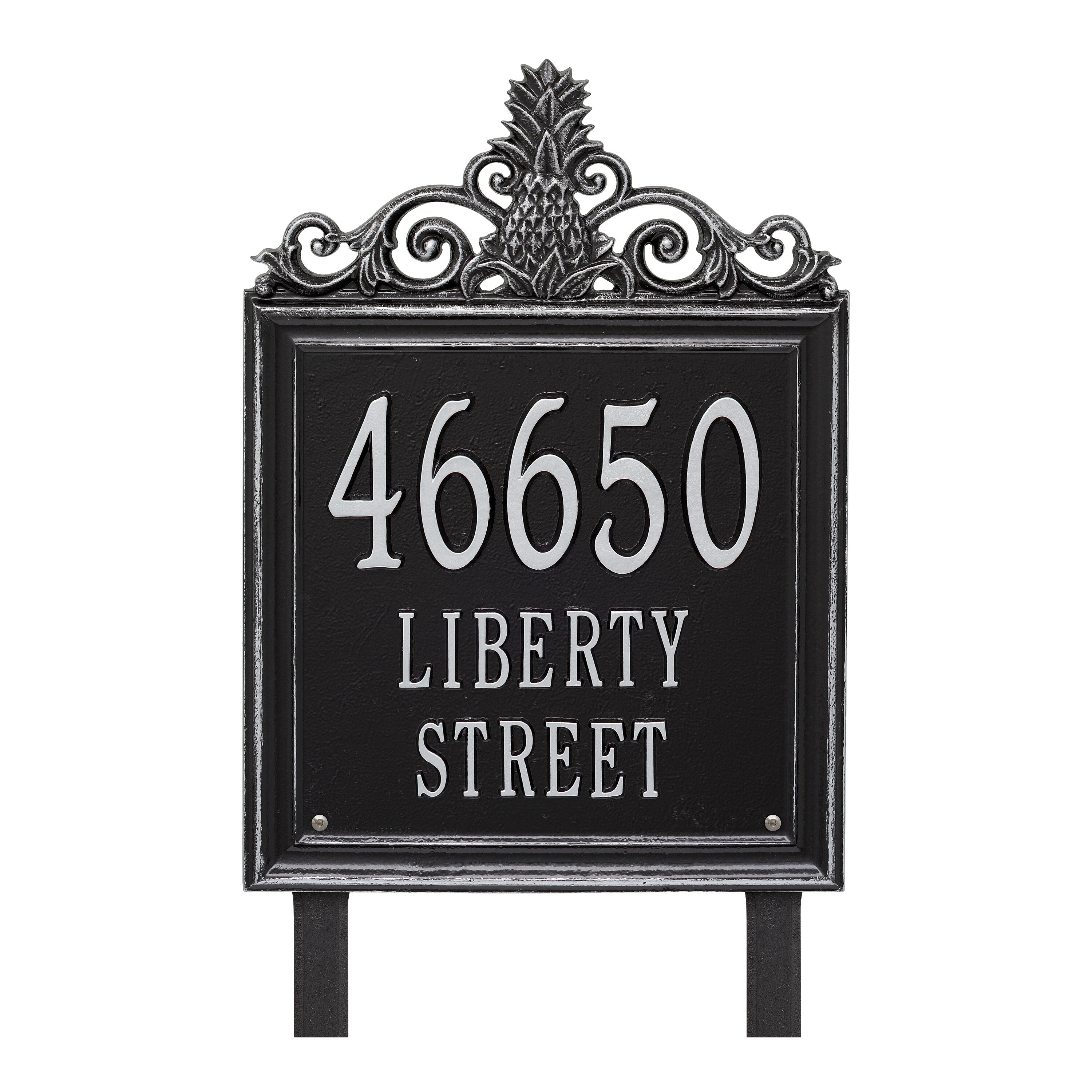 Lanai Estate Lawn Address Plaque