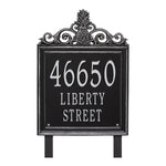 Lanai Estate Lawn Address Plaque