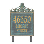 Lanai Estate Lawn Address Plaque