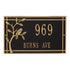 Woodridge Bird Standard Wall Address Plaque