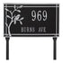 Woodridge Bird Standard Lawn Address Plaque