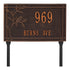 Woodridge Bird Standard Lawn Address Plaque