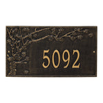 Spring Blossom Estate Wall Address Plaque