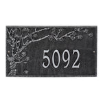 Spring Blossom Estate Wall Address Plaque