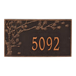 Spring Blossom Estate Wall Address Plaque