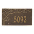 Spring Blossom Estate Wall Address Plaque