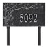 Spring Blossom Estate Lawn Address Plaque