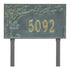 Spring Blossom Estate Lawn Address Plaque