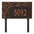 Spring Blossom Estate Lawn Address Plaque