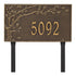Spring Blossom Estate Lawn Address Plaque