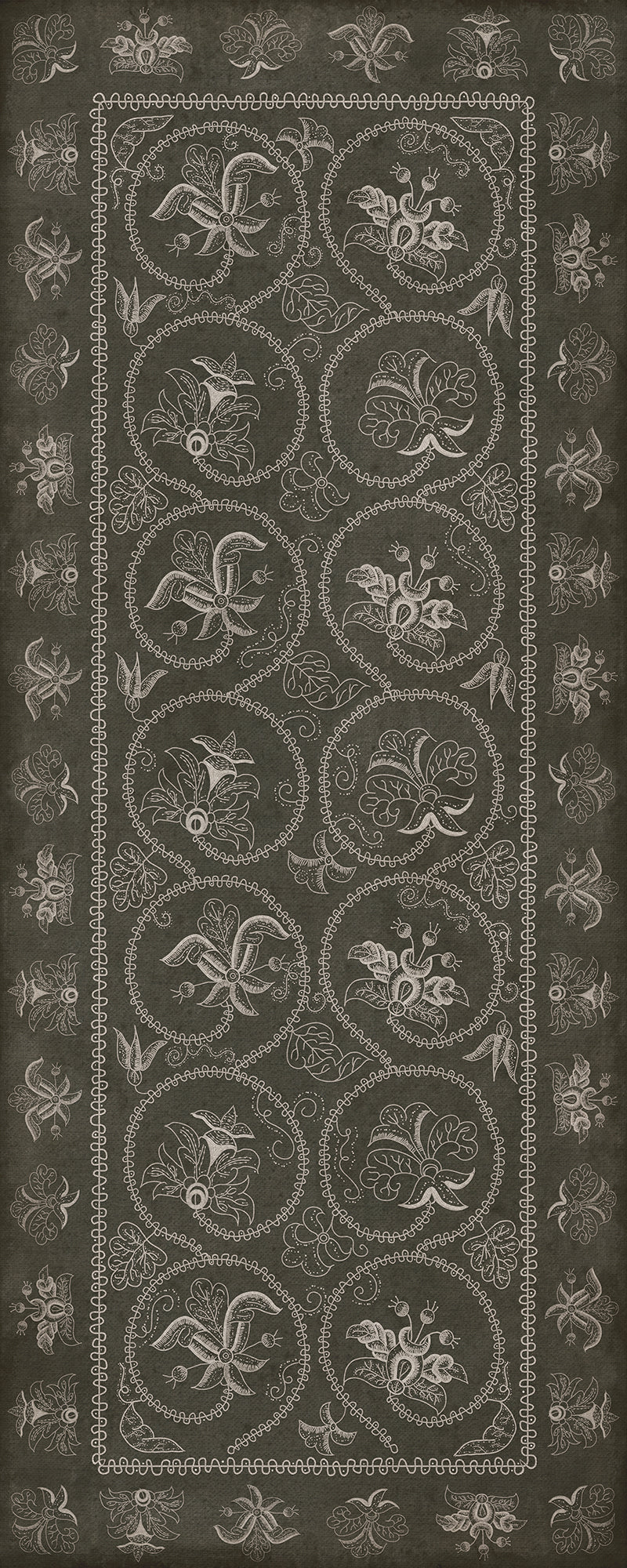 Williamsburg - Crewelwork - Azalea