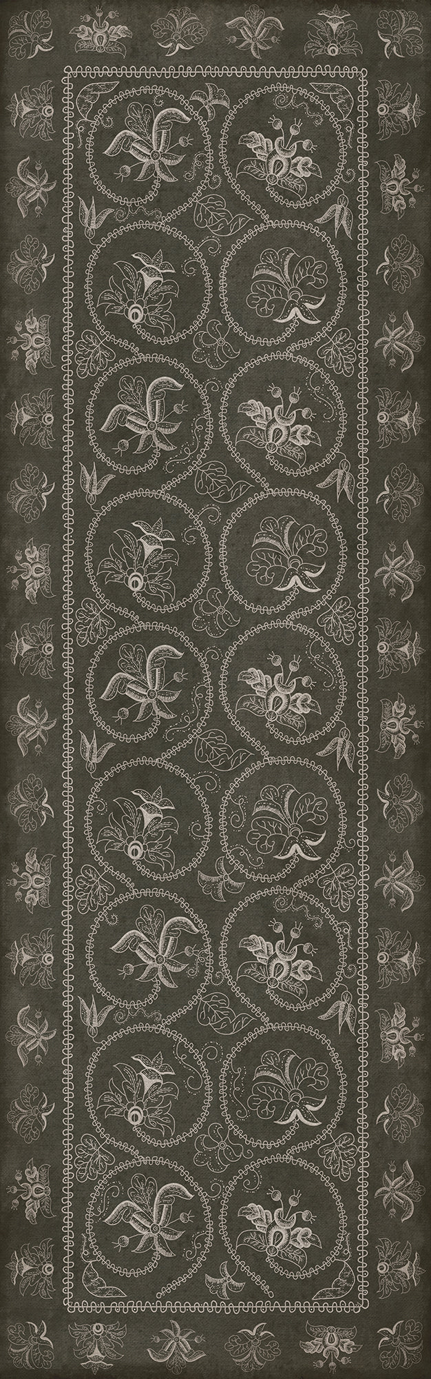 Williamsburg - Crewelwork - Azalea