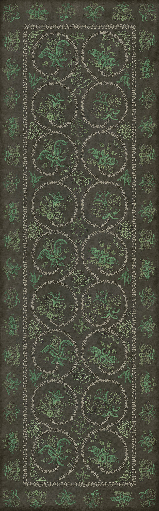Williamsburg - Crewelwork - Beebalm