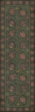 Williamsburg - Crewelwork - Dianthus