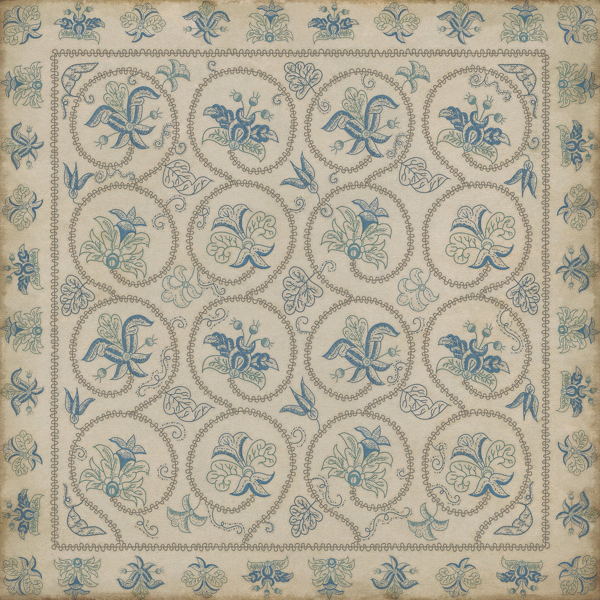 Williamsburg - Crewelwork - Harvestbell