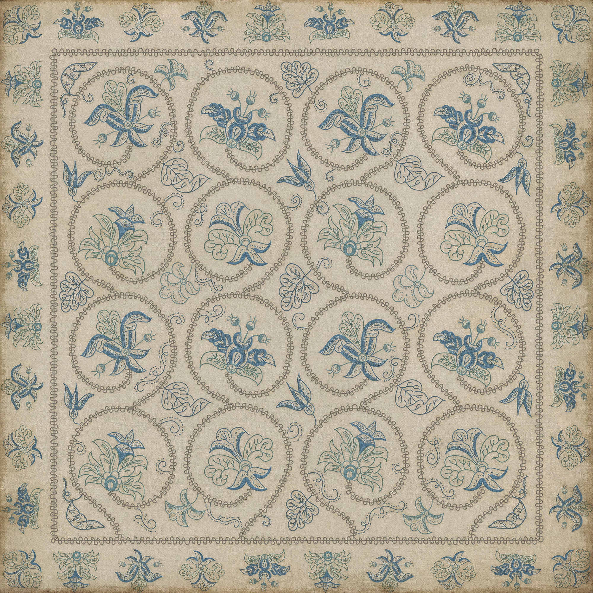 Williamsburg - Crewelwork - Harvestbell