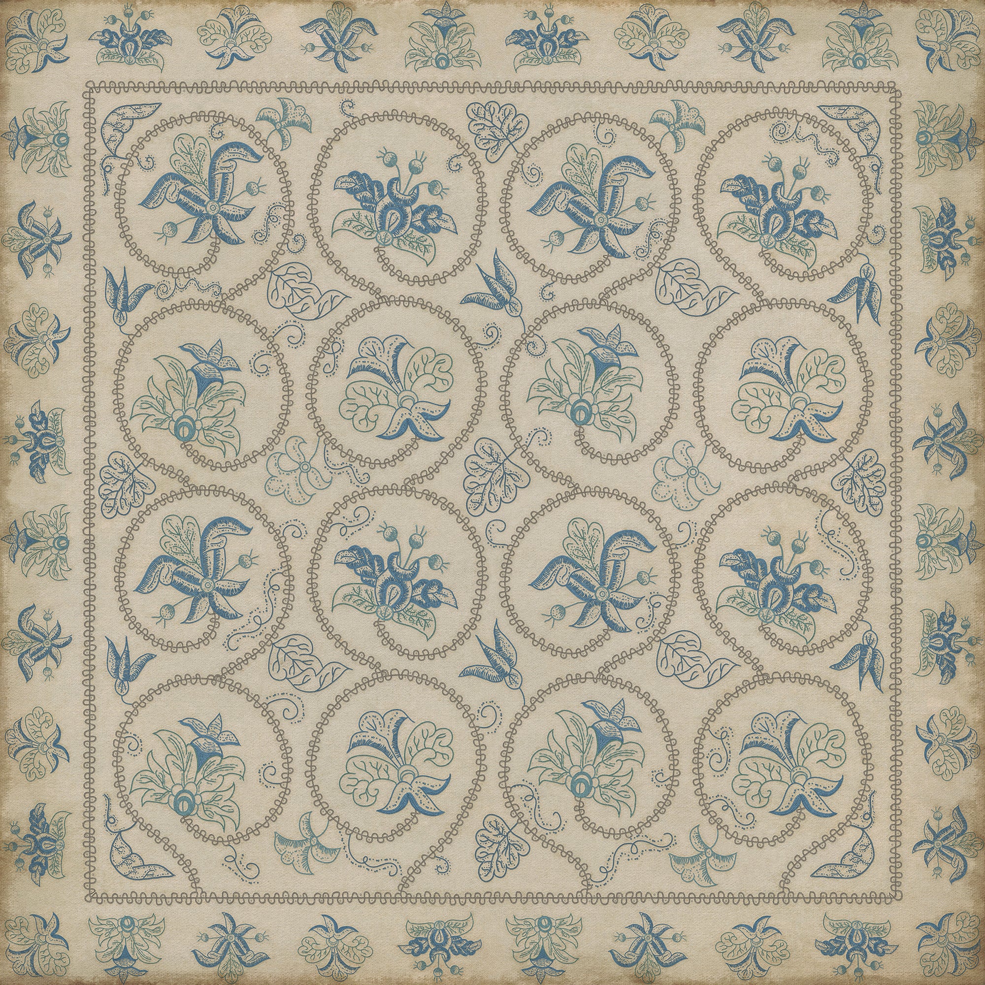 Williamsburg - Crewelwork - Harvestbell
