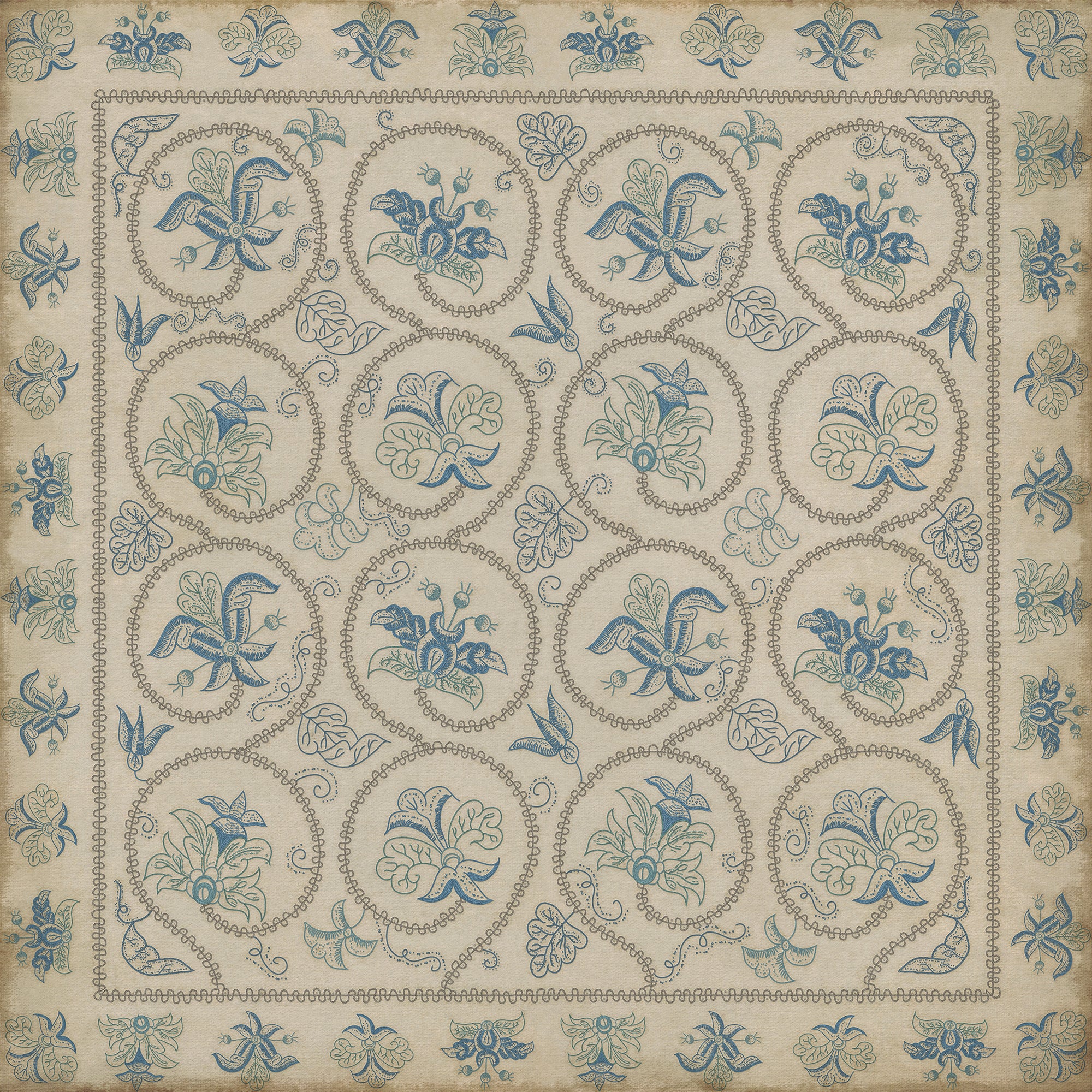 Williamsburg - Crewelwork - Harvestbell