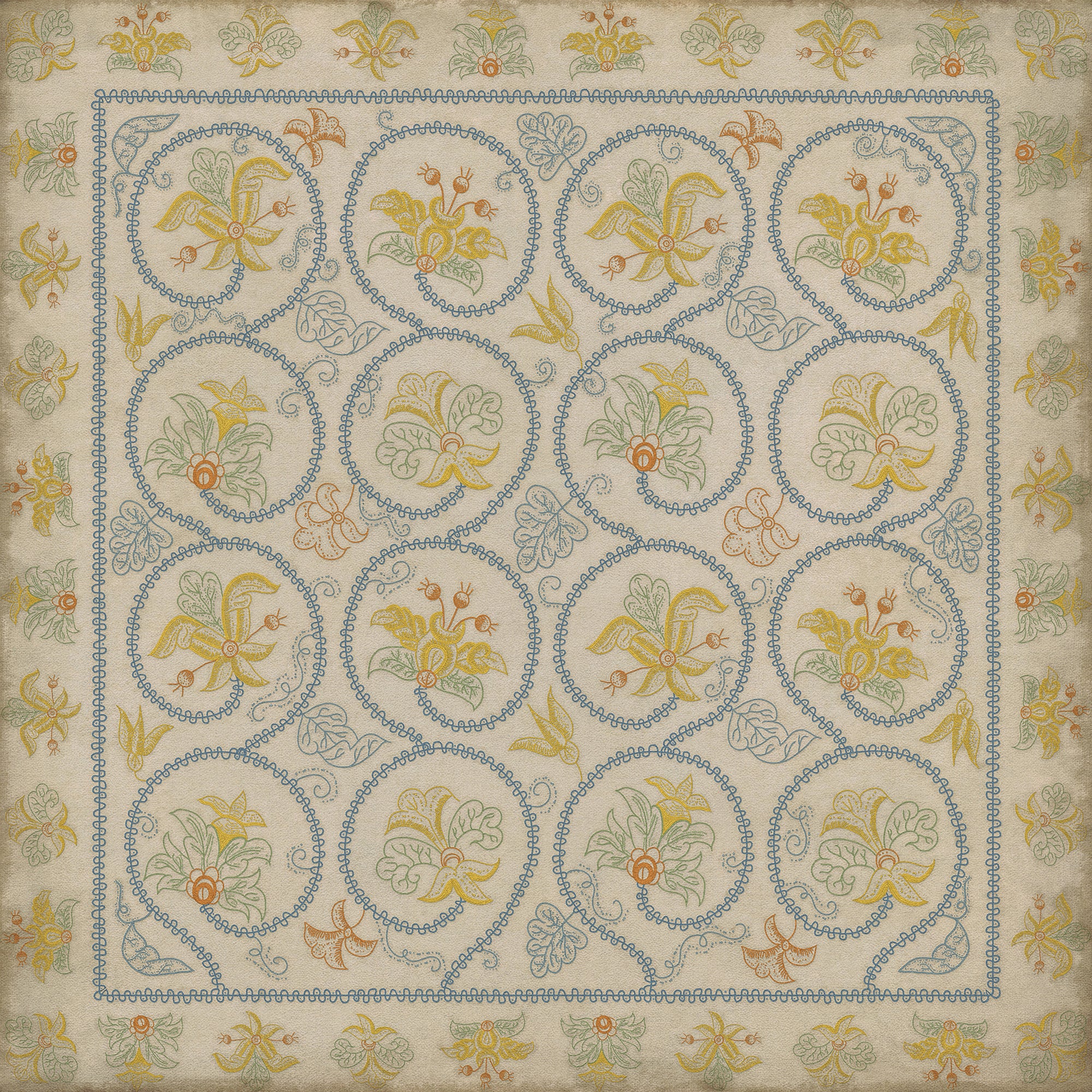 Williamsburg - Crewelwork - Sweetflag