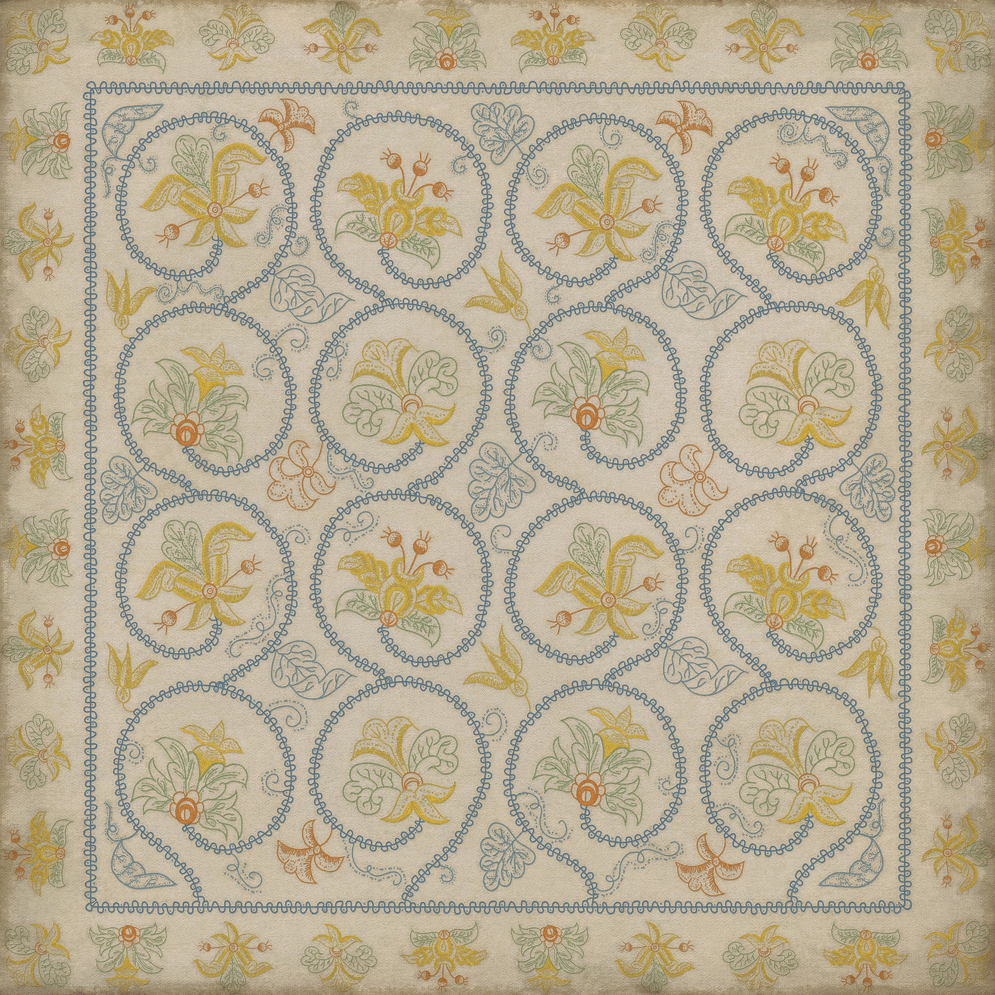 Williamsburg - Crewelwork - Sweetflag