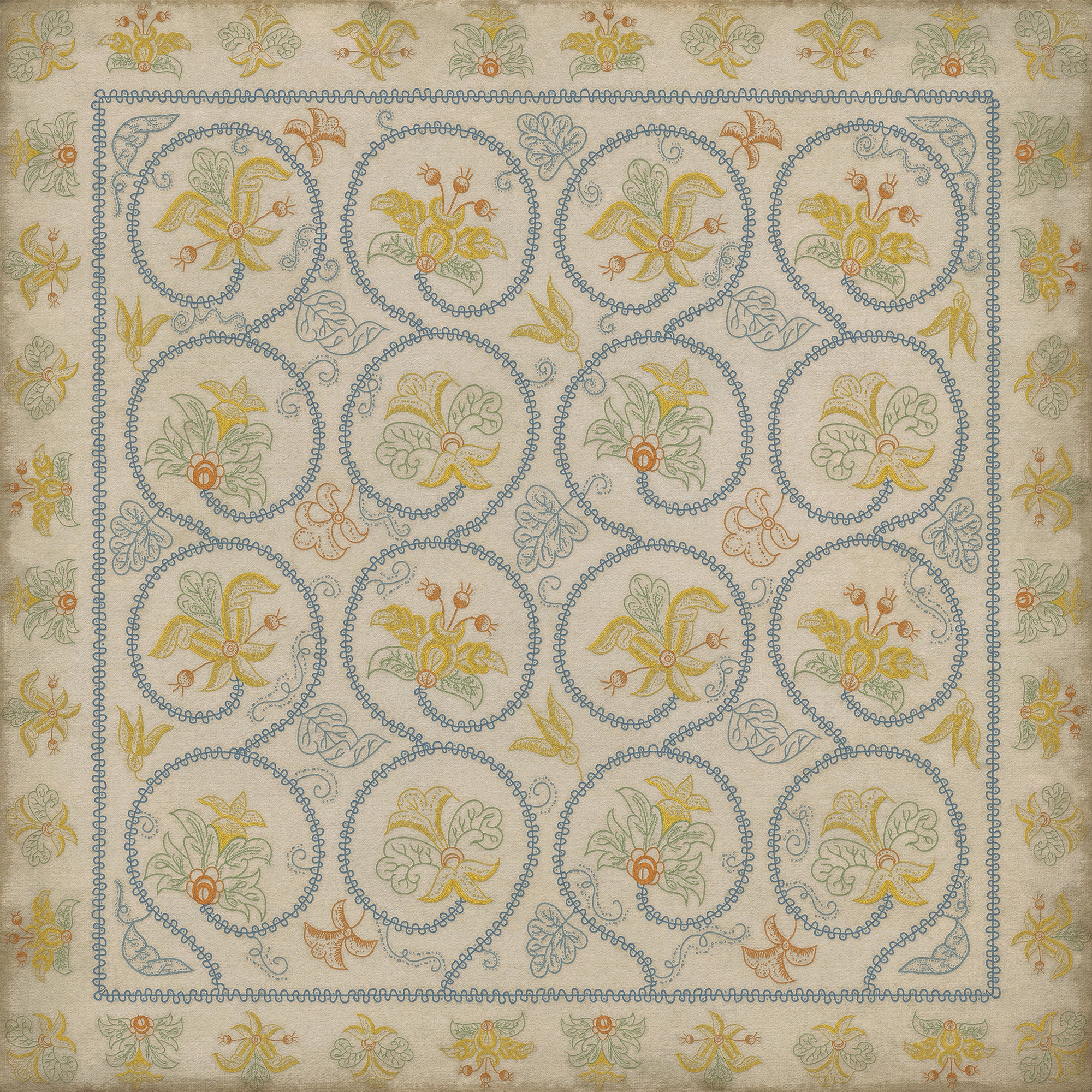Williamsburg - Crewelwork - Sweetflag
