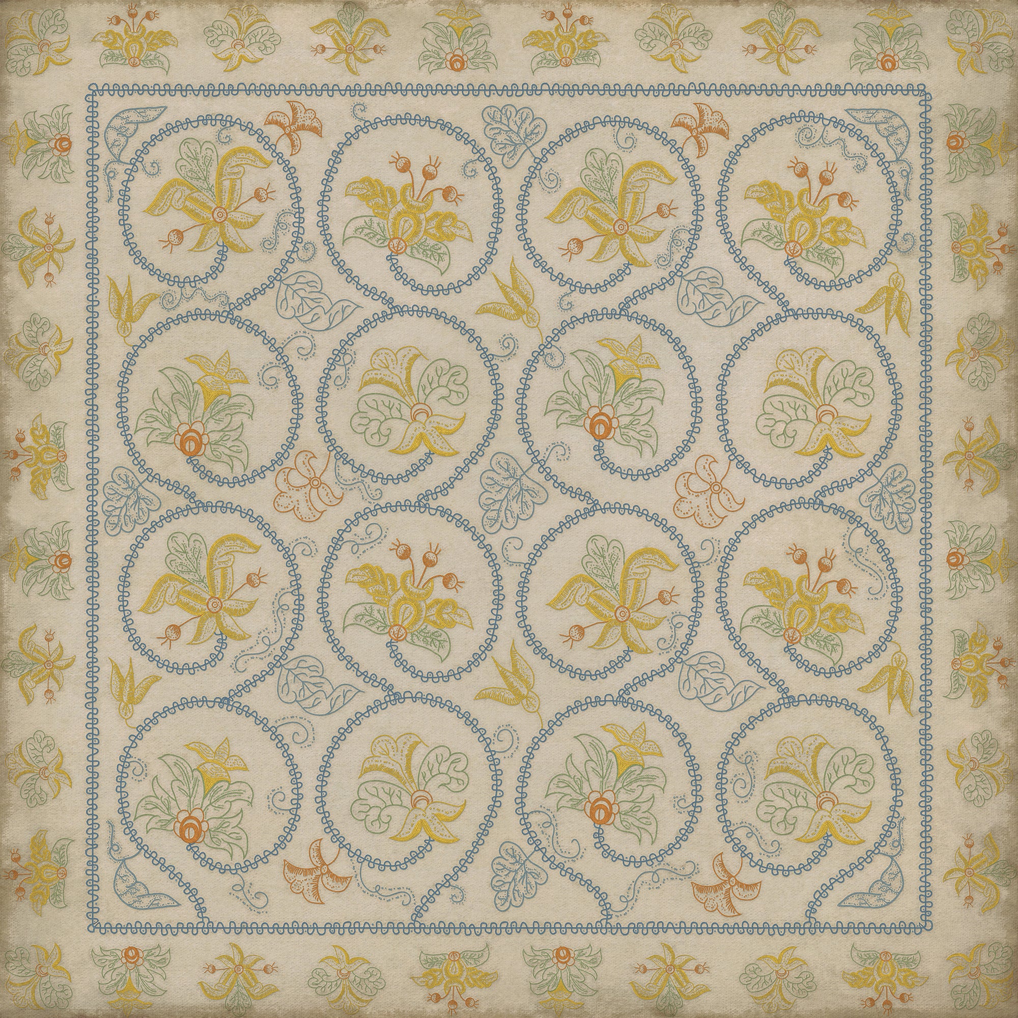 Williamsburg - Crewelwork - Sweetflag