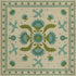 Williamsburg - Applique - Azure Moss