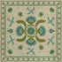 Williamsburg - Applique - Azure Moss
