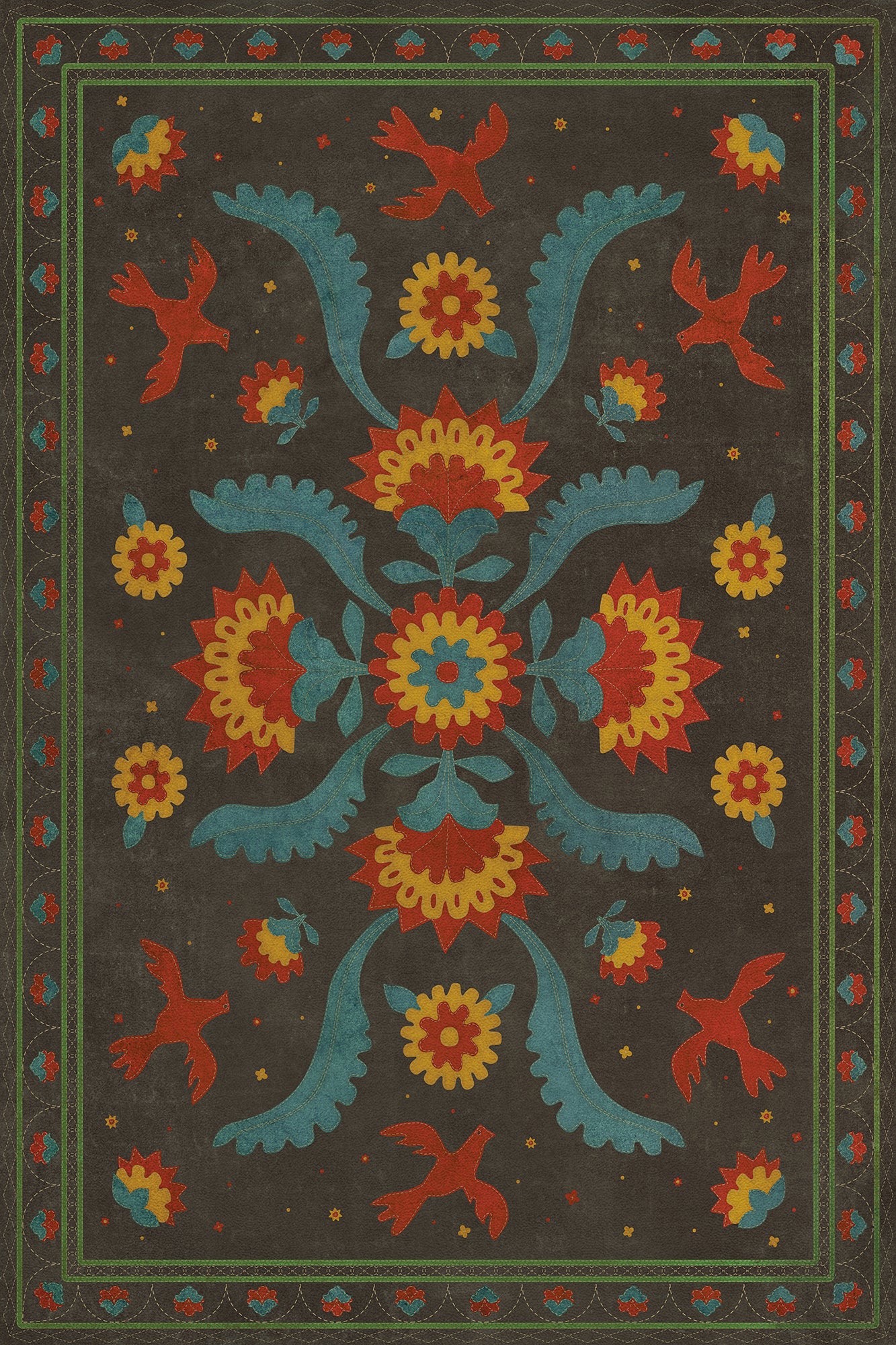 Williamsburg - Applique - Gossip Of Swallows